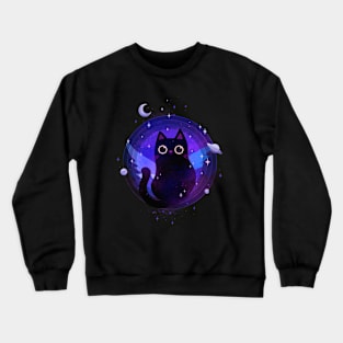 Galactic Kitten! Crewneck Sweatshirt